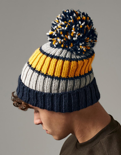 Hygge Striped Beanie