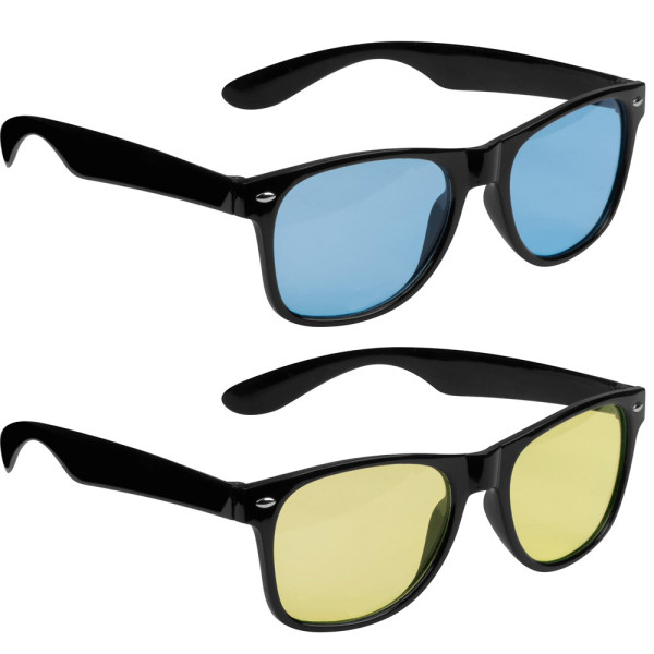 Sonnenbrille mit farbigen Gläsern GRAZIA