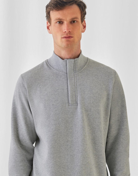 ID.004 Cotton Rich 1/4 Zip Sweat