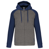 Grey Heather / Sporty Navy