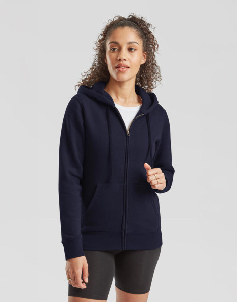 Premium Hooded Sweat Jacket Lady-Fit
