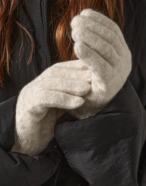 Cosy Ribbed Cuff Gloves