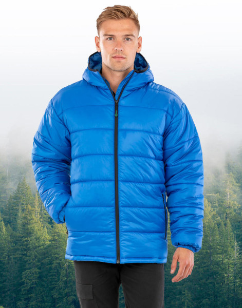 Recycled Hooded Padded Parka